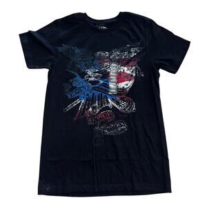 7.62 Design For Patriots & Men Of Arms Men's SM American Flag Eagle T-shirt